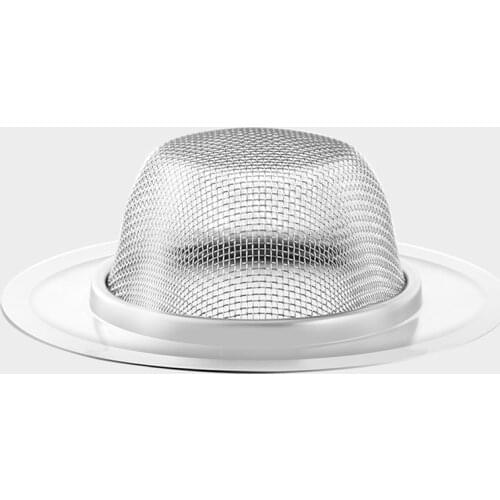 Kitchen Stainless Steel Sink Strainer Vegetable Washing Basin Drain Stopper Sink Waste Plug Bathroom Drain Hair Catcher