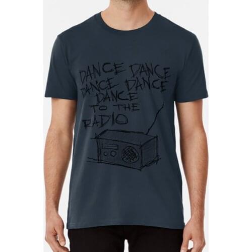Dance To The Radio T Shirt Dance Radio Tribute Ian Curtis Joy Division New Order Peter Hook Bernard Sumner