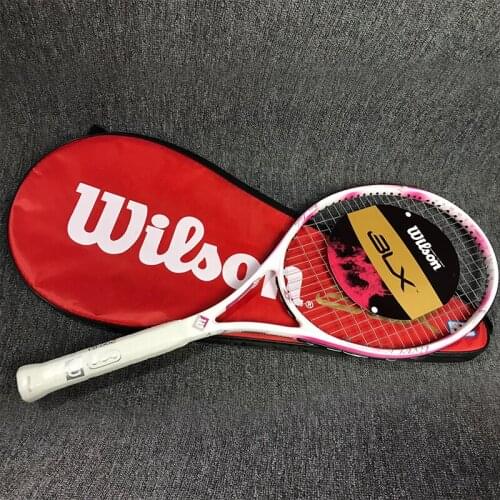 BLX Carbon Fiber Full Court Professional Tennis Racket Offensive Nano High Elastic Full Carbon Ultra Light Tennis Racket