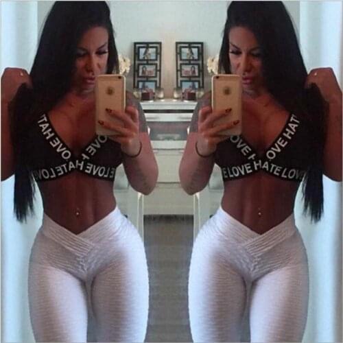 Womens Sporting Leggings Black Print Workout Women Fitness Legging Pants Slim Jeggings Wicking Force Exercise Clothes 7233