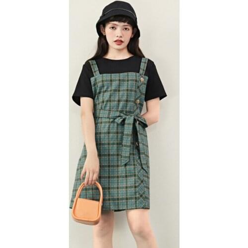 Summer Dress Female Patchwork Long Dress Ladies Sashes Button Casual Womens Dresses Short Sleeve Dresses Summer 2021 Ladies