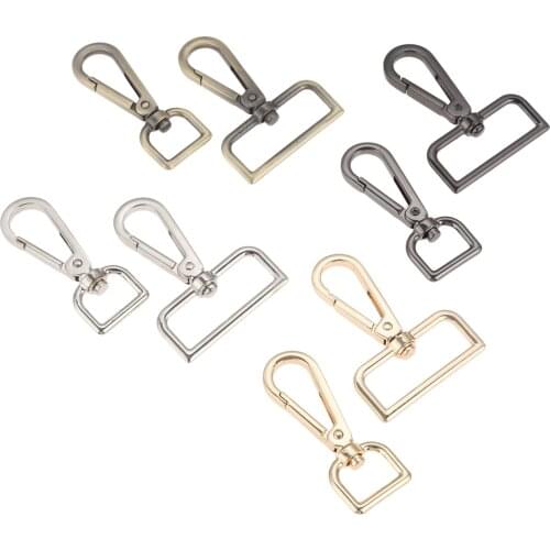 1Pc Bag Buckle Clasps Luggage Straps Metal Chain Buckles Dog Collar Hanger Clasps Swivel Trigger Clips Snap Hook for DIY Sewing
