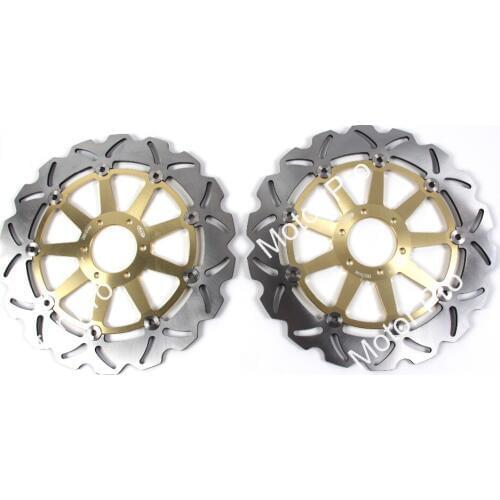 2 PCS Front Brake Disc Rotor FOR LAVERDA 750 S FORMULA 1998 1999 2000 2001 STRIKE 750 Floating Brake Disk CNC Aluminum 750S