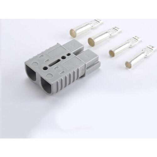600V 175A gray SB175 Plug Connector Double Pole copper Contacts Solar Panels Caravans Forklift Battery Connector