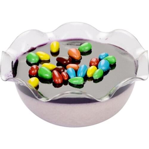 Promotion - Party Wedding Festival Supplies, Disposable Plastic Tableware, 91*35mm/120ml Transparent Wave Bowl, 10/Pack