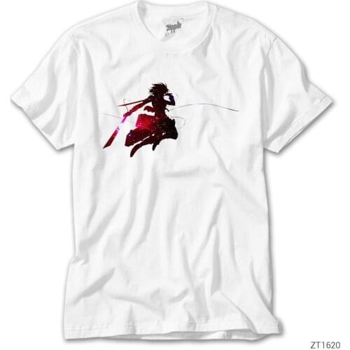 Unisex Woman Man Anime Tshirt White Color 100% Cotton