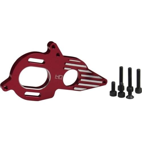 Hot Racing aluminum adjustable motor mount with cooling heat sink fins for 1/10 Arrma 4X4 3S 4S BLX brushless vehicles