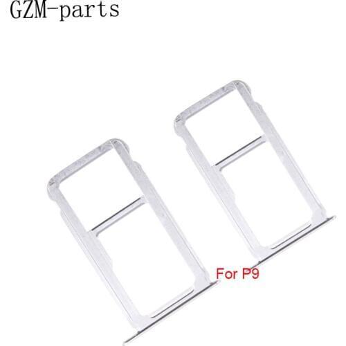 GZM-parts 20pcs/lot SIM Card Holder +Micro SD Card Tray Holder Slot Adapter For Huawei P8 P9 P10