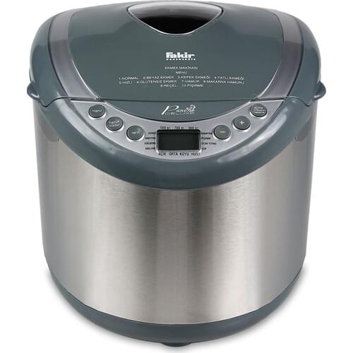 Poor Pane Deluxe 10 Programs Stainless Steel Bread Maker, 10 Different Bread, Cake And Marmalade Cooking Programs