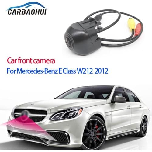 For Mercedes-Benz E Class W212 S212 E200 E250 E300 E350 E400 E550 E63 Car Front View Parking LOGO Camera Night Vision Positive