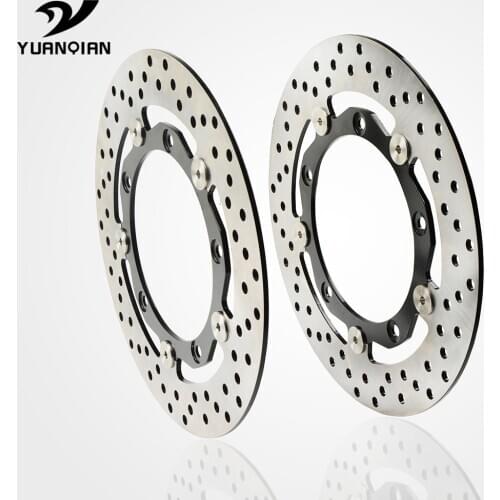 2 pcs Motorcycle Accessories Dedicated Front Brake Disc Rotor Set For For YAHAMA TMAX 530 T-MAX 530 TMAX530 2012 2013 2014 2015