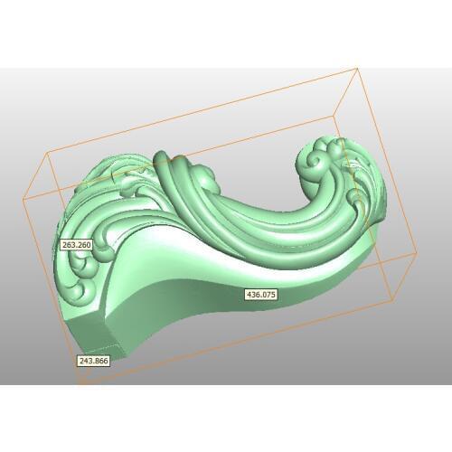 Furniture table desk cabinet chair sofa bed design pattern decor 3D model STL format file Artcam 394