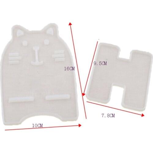 Bear Car Eabbit Shape Mobile Phone Stand Silicone Resin Mold Phone Bracket Molds