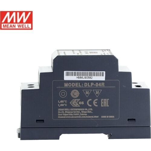 MEAN WELL DLP-04R 4W 16V 240mA DALI Bus Power Supply 4W Ultra Slim LED Driver DLP-04 Rail type