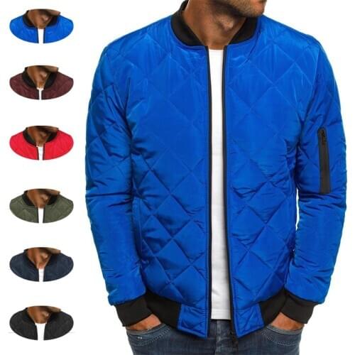 2020 New In Autumn and Winter Men Simplicity Fashion Casual Cotton Clothes Jacket Cotton Mens