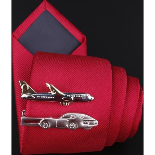 I-Remiel New Airplane Copper Metal Tie Clip for Mens Ties Shirt Collar Pins Clothing & Accessories Variety of Options