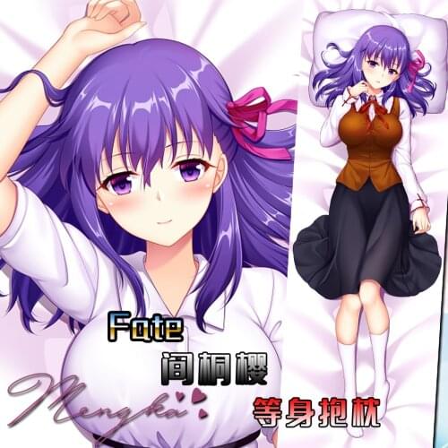 Anime Game Fate Matou Sakura Sexy Dakimakura Hugging Body Pillow Case Otaku Bedding Throw Pillow Cushion Pillow Cover Xmas Gifts