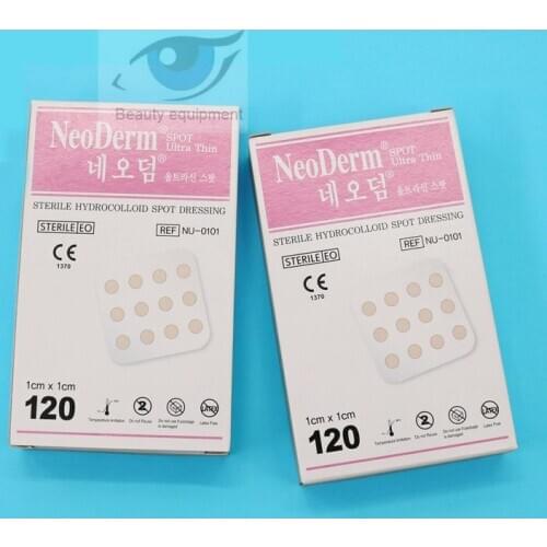 Cosmetology and plastic surgery South Korea imports small round stickers acne stickers Chi spot stickers needle eye and mouth ma