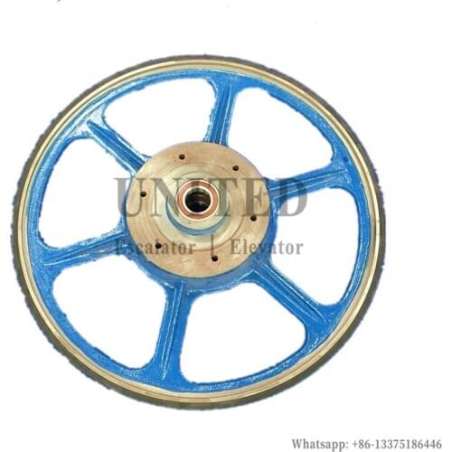 UNITED Escalator Friction Wheel With Bearing GO265AH OD781mm W35mm Bearing 6208