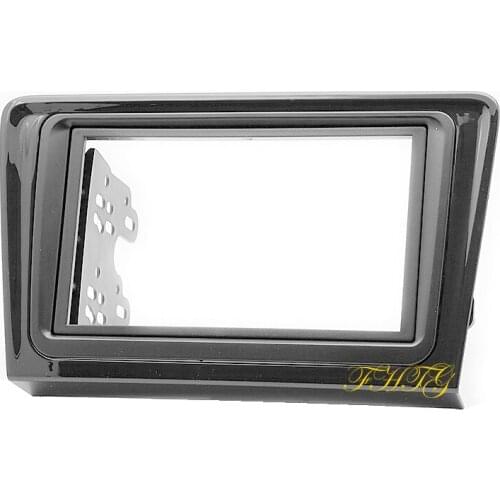 Car Radio Fascia,gps navigation fascia panel is suitable for 2013 Volkswagen Bora (UV Black), Double Din Car Audio Frame