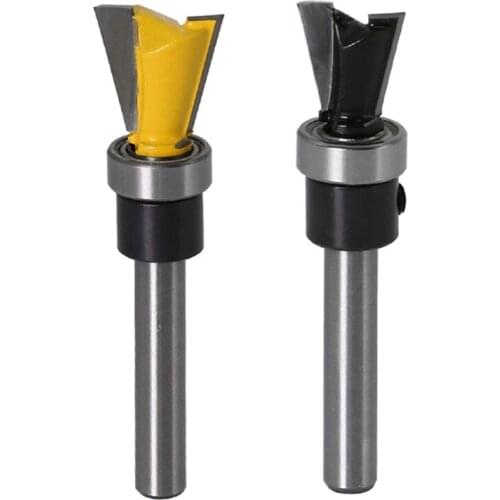 Bearing Imitation Dovetail Cutter Groove Milling Cutter Engraving Machine Trimming Machine Woodworking Milling Cutter A0KF