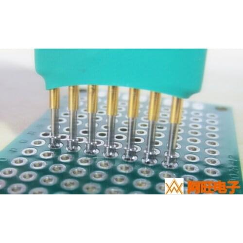 Hand-held Programming Program Pitch-2.54mm 7pin Pogo Pin Test Debugging Batch Programming Tool