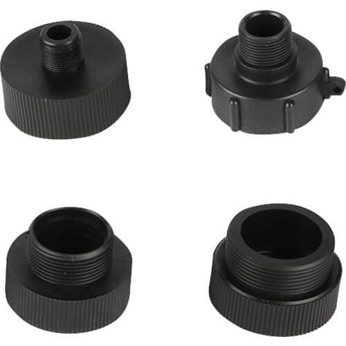 S60 Coarse Thread to 3/4" 1" 1.5" 2" Male Thread IBC Tank Adapters IBC Tank Fitting Replacement Drain Connector 5 Pcs