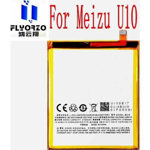 Brand new Original 2760mAh BU10 Battery For Meizu U10 Mobile Phone