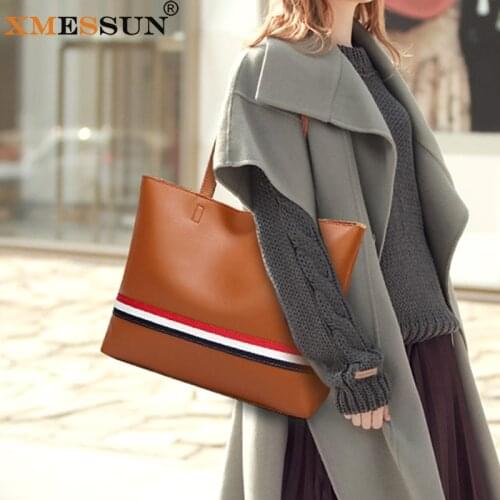 XMESSUN New Composite Bag Large Capacity Shoulder Bag 2021 Fashion Shopping Travel Vacation Bag Designer High Quality Bags K270