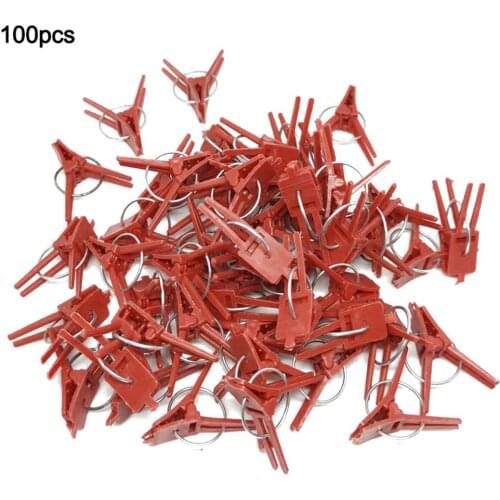 100PCS Plants Graft Clips Plastic Garden Tools For Cucumber Eggplant Watermelon