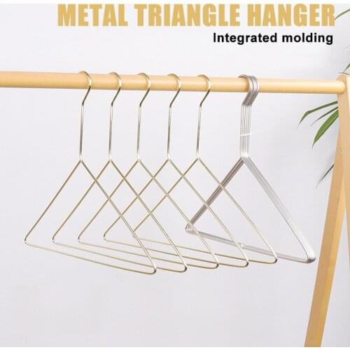 10 PCS Metal Cloth Hanger Nordic Style Pants Hanger for Daily or Clothing Store Use TN88