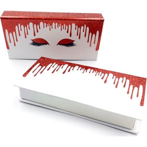 100/Pack Wholesale Lash Boxes Package Eyelash Packaging Box Custom Logo Faux Cils 25mm Mink Eyelahes Storage Makeup Case Vendors