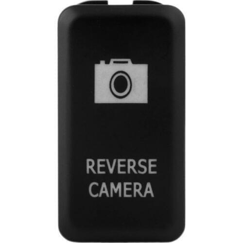 12V-24v Push Switch Car Reverse Camera Symbol Push Button Switch compatible for Toyota