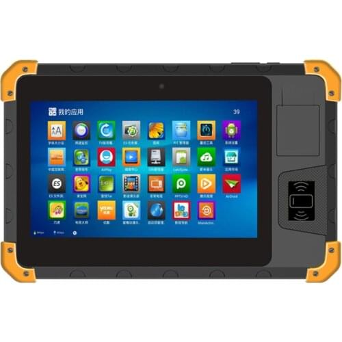 8 inch Industrial Tablet Android 7.0 2G RAM 16 ROM with Fingerprint And UHF And 2D scanner Handheld Terminal