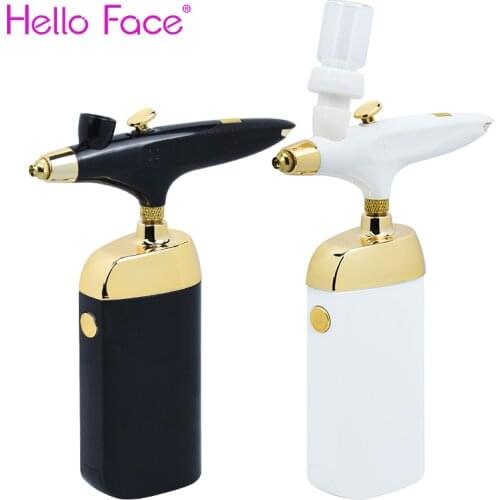 Airbrush High Pressure Nano Spray Oxygen Injection Beauty Instrument Air-Brush Paint Gun Kit Pump Gen Pen Air Compressor Kit
