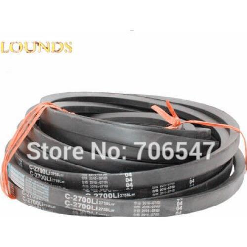 FREE SHIPPING CLASSICAL WRAPPED V-BELT C3810Li C3861Li C3912Li C3962Li Industry Black Rubber C Type Vee V Belt