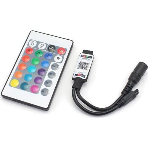 Bluetooth-Compatible LED Controller Dimmer WIFI For 2835 5050 RGB Strip Remote LED Controller Magic Home Control Decorate Room