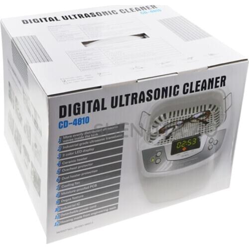 CD-4810 Ultrasonic cleaning machine household intelligent ultrasonic cleaning machine to clean the glasses razor 220V
