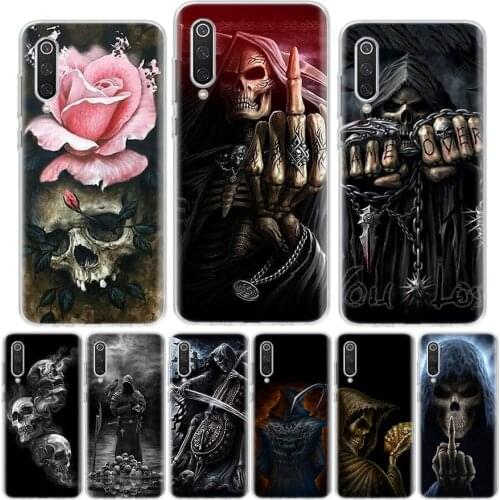 Grim Reaper Skull Skeleton Phone Case For Xiaomi Redmi Note 10 9 9S 9C 9A 8 8T 8A 7 7A 6 6A 5 5A Pro S2 K20 K30 Coque