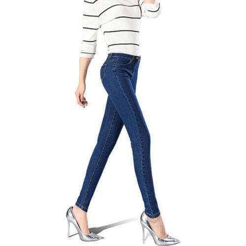 Jeans Female Denim Pants Women Casual Stretch autumn Denim Pencil Pants Lady Slim Elastic Skinny Jeans spring Trousers Female