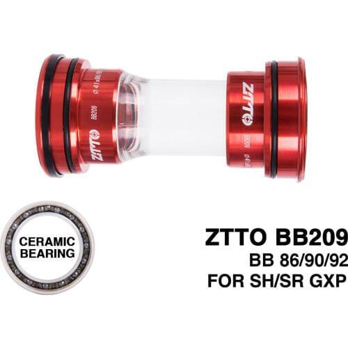 CERAMIC BB209 BB92 BB90 BB86 Press Fit Bottom Brackets For shimano Road Mountain Bike Parts 24mm Crankset BB GXP 22mm chainset