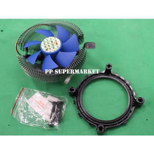 CPU Heatsink Fan Cooler+LED Intel LGA775/1150/1155/1156/ AMD AM3/AM2/AM2+/754