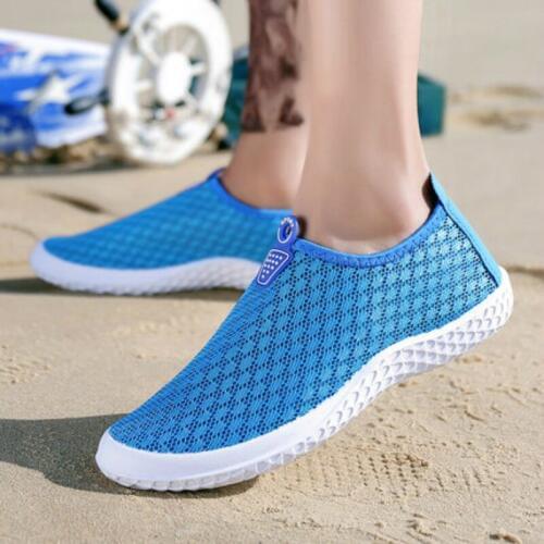 2019 Summer mens shoes breathable fast drying mesh casual comfort shoes mens single shoes set foot home work shoes