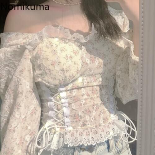 Кружевные блузки Nomikuma China At AliExpress