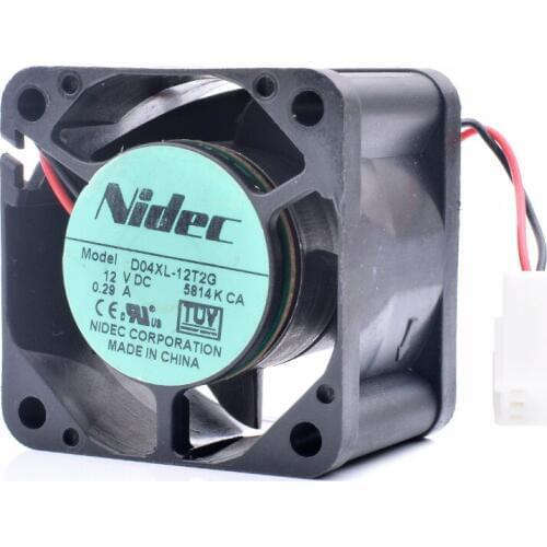 Original D04XL-12T2G 4cm 4028 40x40x28mm 12V 0.29A server power cooling fan