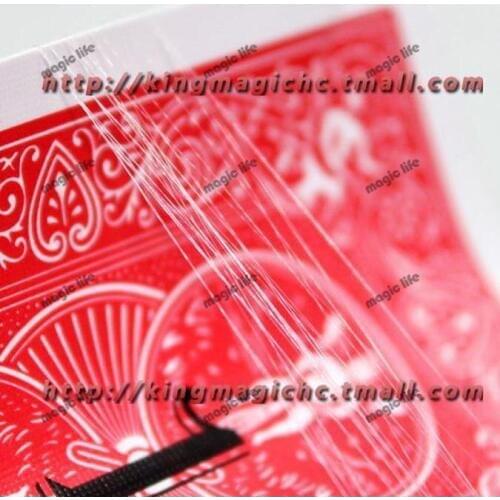 Holiday Sale Wholesale 10pcs each lot BLACK Thread 5 meters Single Elasticity magic tricks magic props