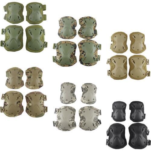 Adjustable Knee Pads & Elbow Pads Air Cushion Outdoor Roller Skating Protective Kit