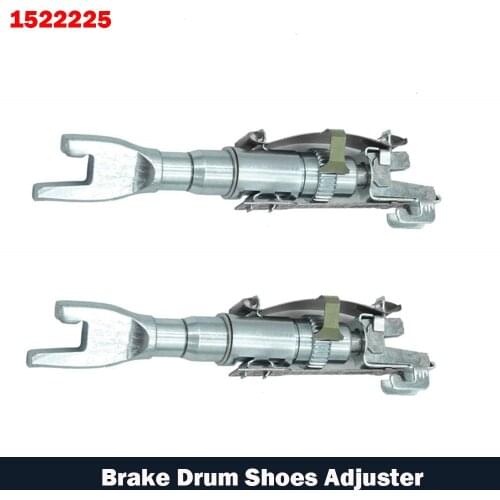 2pcs Rear Brake Drum Shoe Shoes Adjuster 5039060 2T14-2K286-AB 1522225 For Ford Transit Connect for Fiesta for Puma 1995-2002