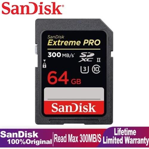 Sandisk Extreme PRO SDXC SD Card 128GB UHS II 32GB 64GB Microcard micro SD Flash Memory Card Ultra High Speed For Digital Camera