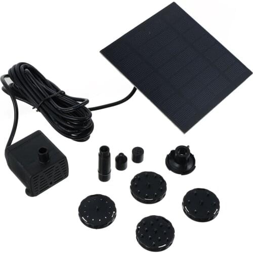 Solar Fountain Water Pump Outdoor Solar Garden Fountain Pump Solar Power Pump